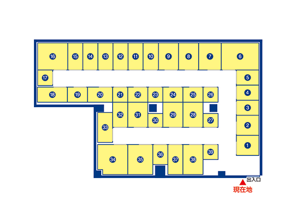 トランクルーム広島中広町店　案内図