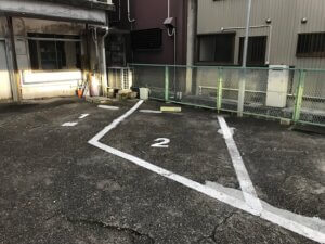 トランクルーム岐阜市民病院前店プラスルーム　専用駐車場