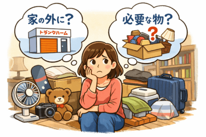 その荷物家に置いておく必要ありますか？