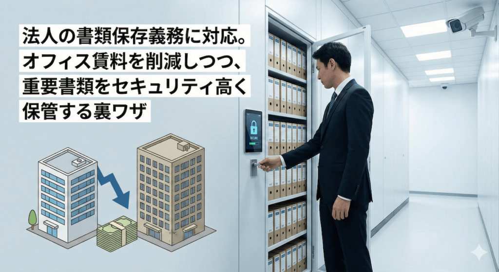 法人の書類保存義務に対応
