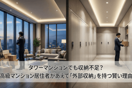 タワーマンションでも収納不足?