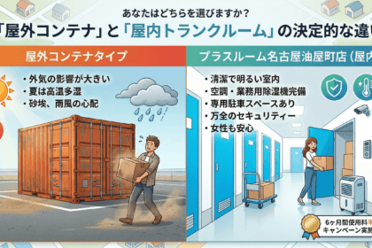 屋外型と屋内型の違い