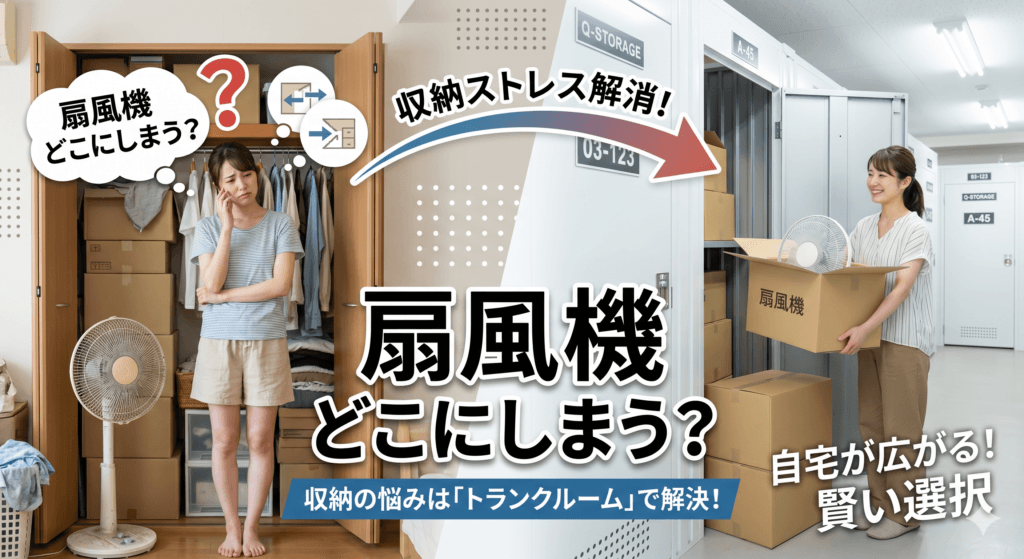 扇風機はどこへしまうの