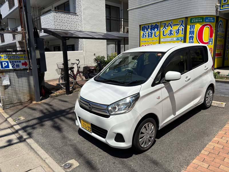 福岡和白店専用駐車場