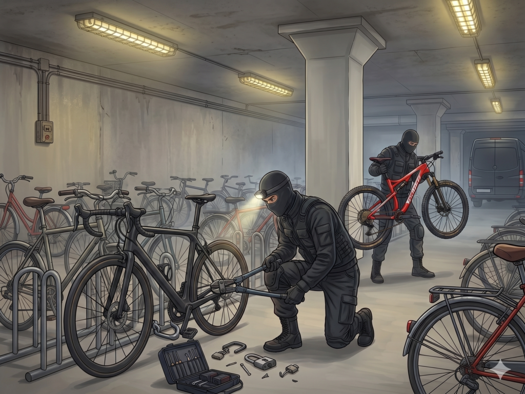 高級自転車窃盗団