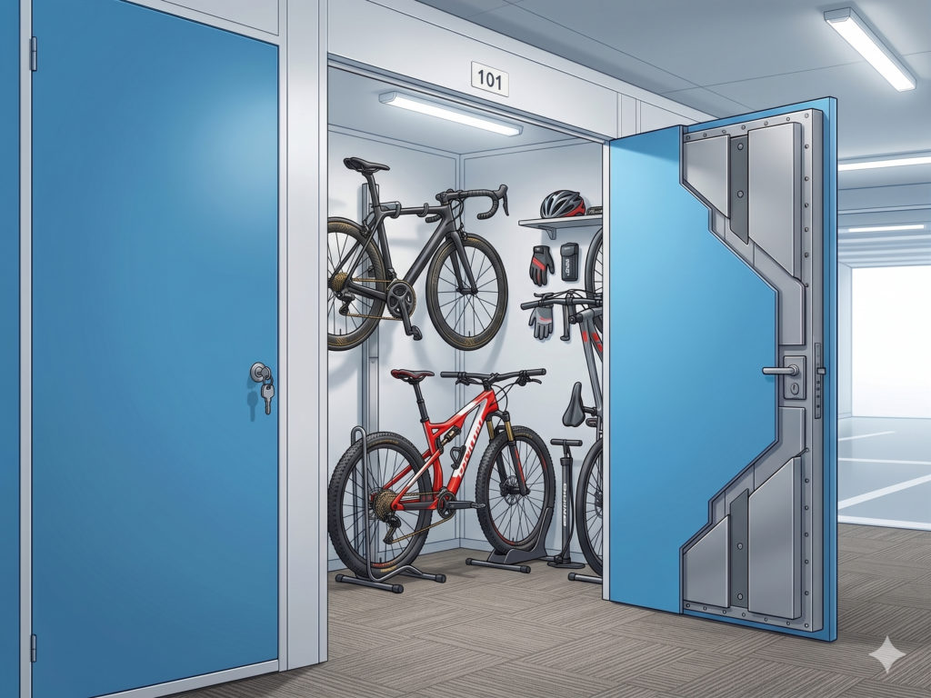 高級自転車保管場所にトランクルームがおすすめ
