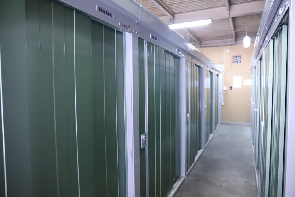 トランクルーム静岡田町店｜物置タイプ配列